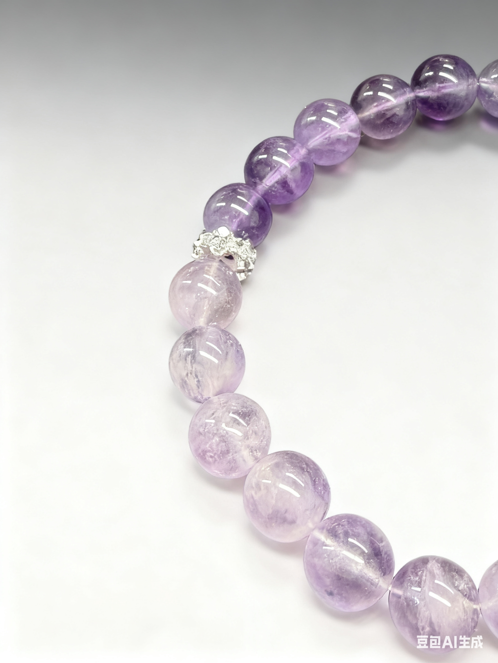 Dual-Tone Purple Amethyst Crystal | Deep & Light Gradient for Spiritual Balance