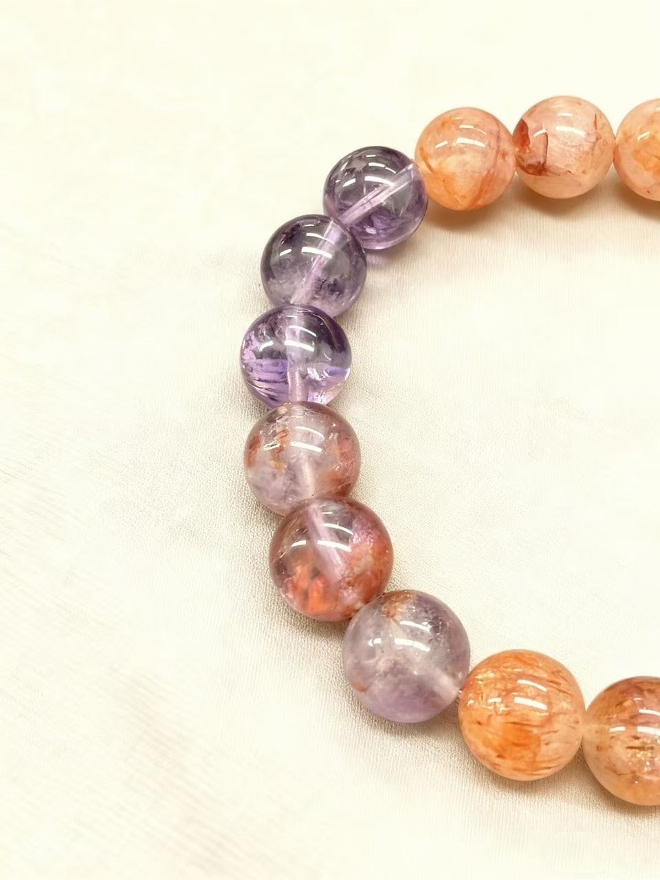 Nine Purple Fire Pixiu Amethyst Bracelet - Wealth & Fire Element Energy