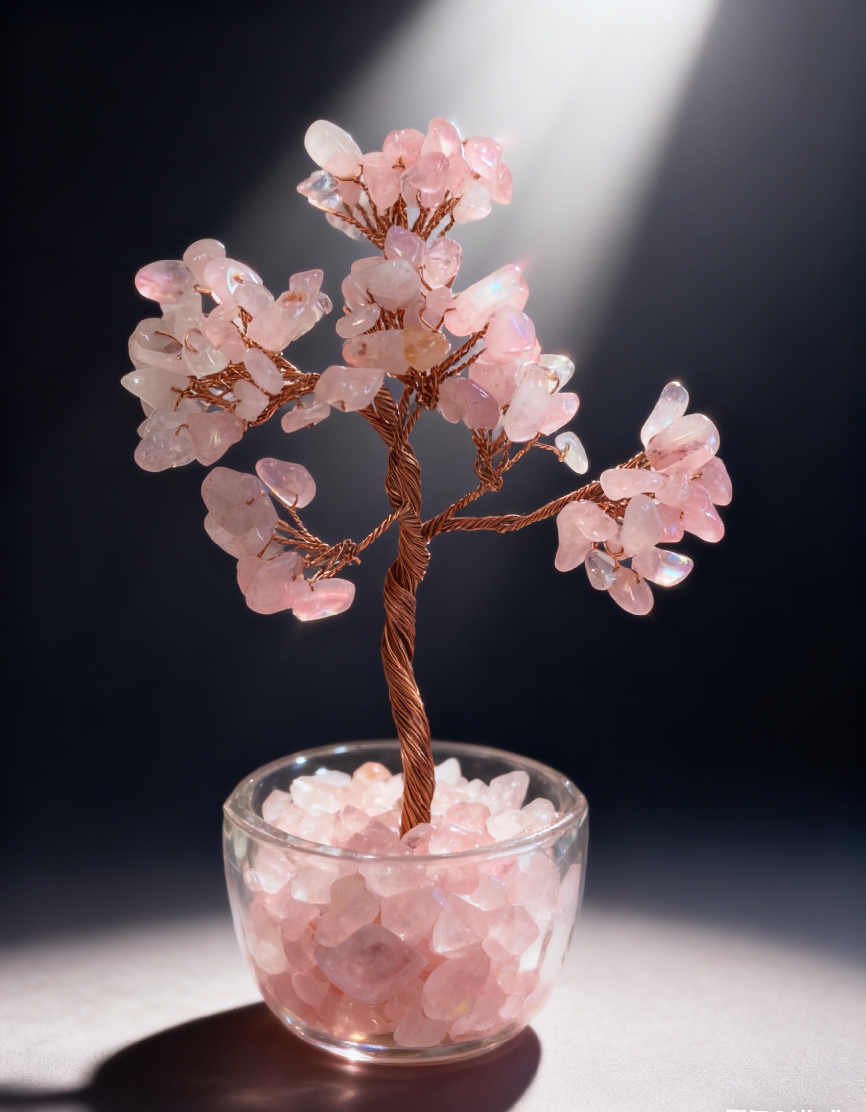 Multi-Color Blessings Crystal Tree - Feng Shui for Abundance & Luck